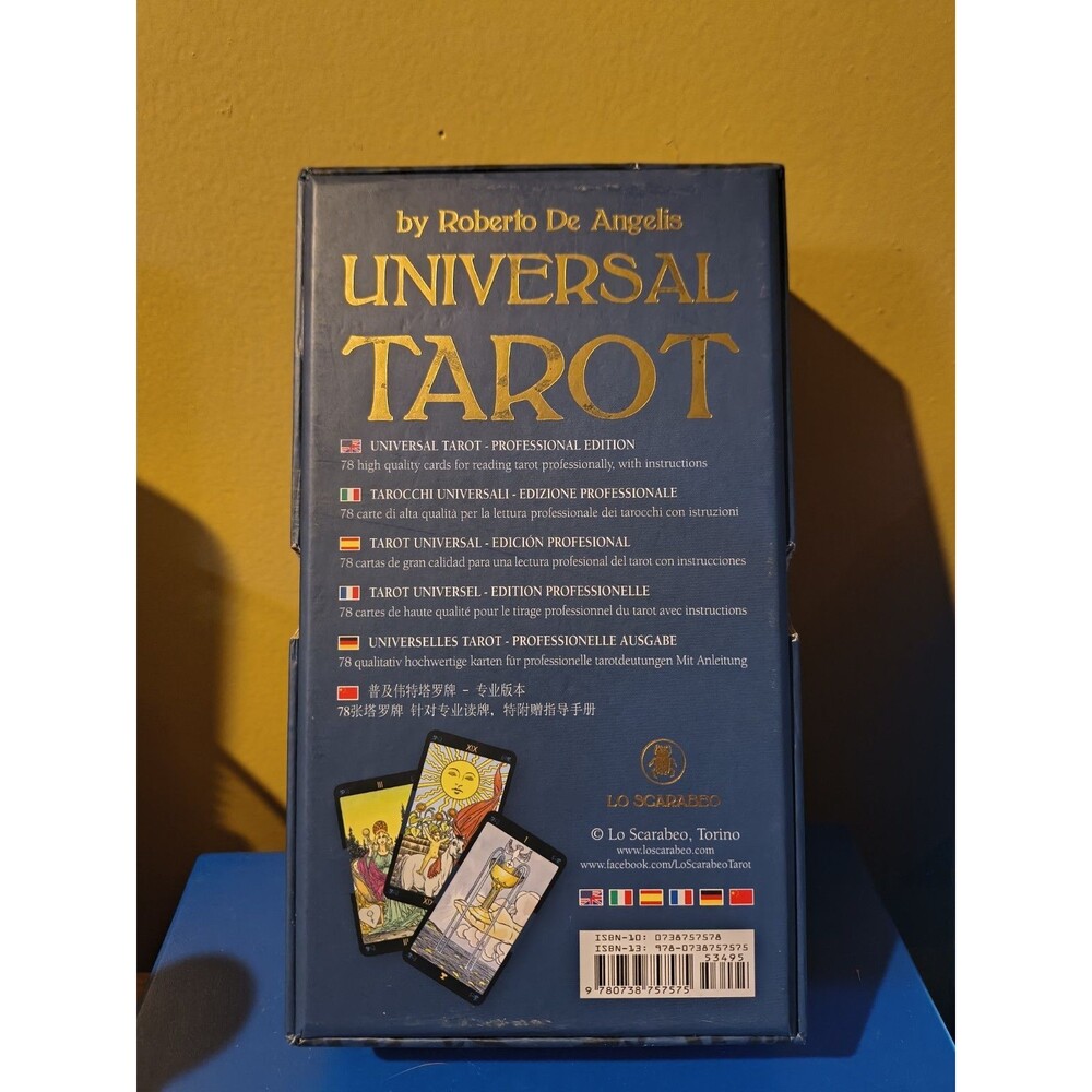Universal Tarot Professional by Lo Scarabeo (2018, Cards,Flash Cards)
